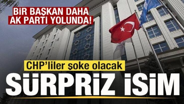 Bir başkan daha AK Parti’ye katılıyor! Sürpriz isim! CHP’liler şoke olacak