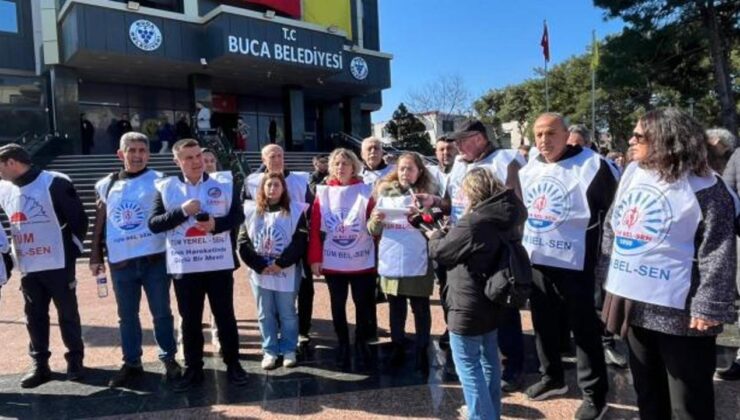 Buca Belediyesi’nde 300 memur ayağa kalktı: Sözler tutulmadı, yeni vaad duymak istemiyoruz