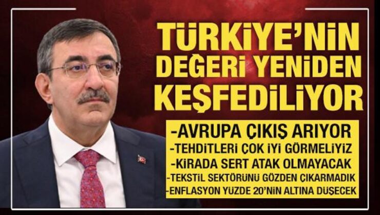 Cumhurbaşkanı Yardımcısı Cevdet Yılmaz’dan Kanal 7 ekranlarında önemli açıklamalar
