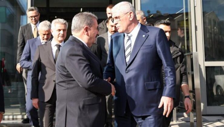 Destici’den Müsavat Dervişoğlu’na ziyaret