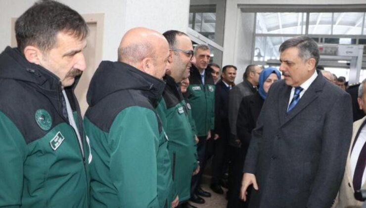 İçişleri Bakanlığına atanan Mustafa Çiftçi, Erzurum’a veda etti