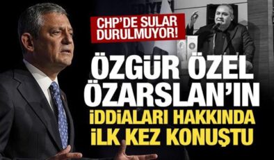 Özgür Özel, Özarslan’ın iddiaları hakkında ilk kez konuştu: Annesine küfretmedim