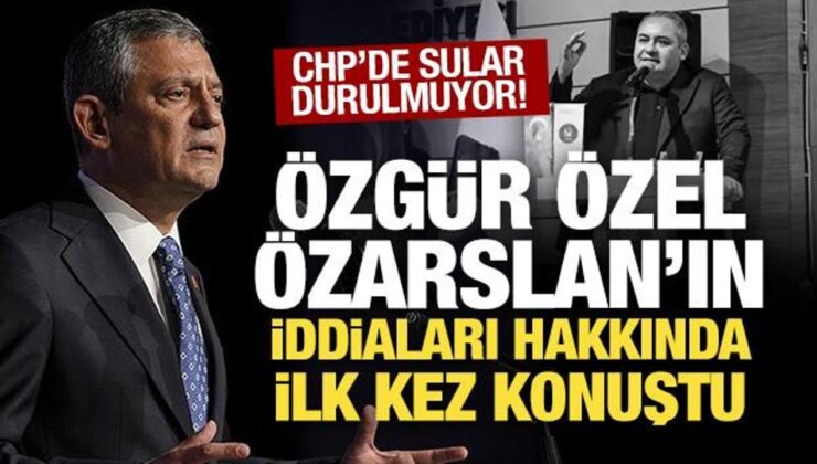 Özgür Özel, Özarslan’ın iddiaları hakkında ilk kez konuştu: Annesine küfretmedim