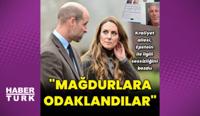 Prenses Kate Middleton ile Prens William’dan Epstein açıklaması