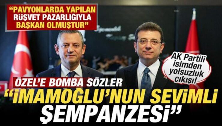 AK Partili isimden Özgür Özel’e bomba sözler: İmamoğlu’nun sevimli şempanzesi