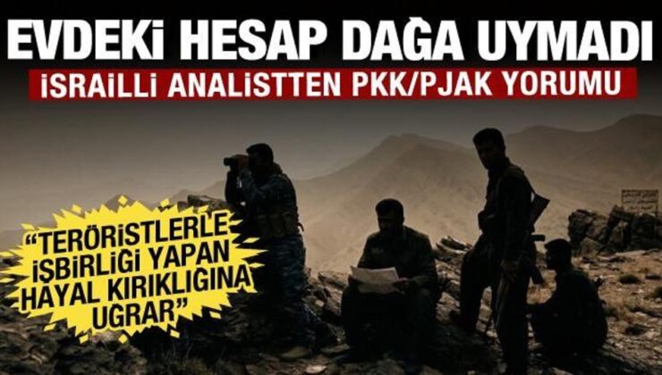 Bölgedeki Kürt teröristlere dair İsrail’den kritik analiz! Hayal kırıklığına uğrayacağız