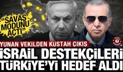 Eski Yunan vekil ‘İsrail savaş modunu açtı’ diyerek Türkiye’yi hedef aldı!