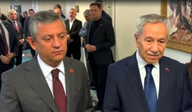 Özgür Özel’den Bülent Arınç’a ziyaret