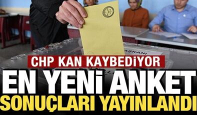 Son anket sonuçları yayınlandı: CHP’de kayıp var