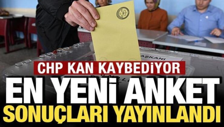 Son anket sonuçları yayınlandı: CHP’de kayıp var