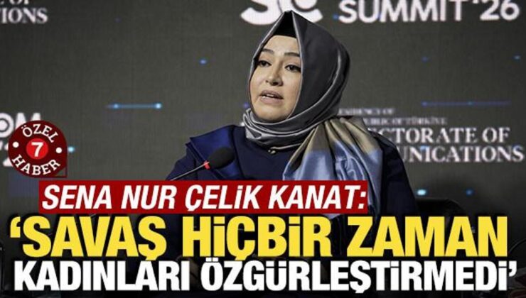 Sena Nur Çelik Kanat: ‘Savaş hiçbir zaman kadınları özgürleştirmemiştir’