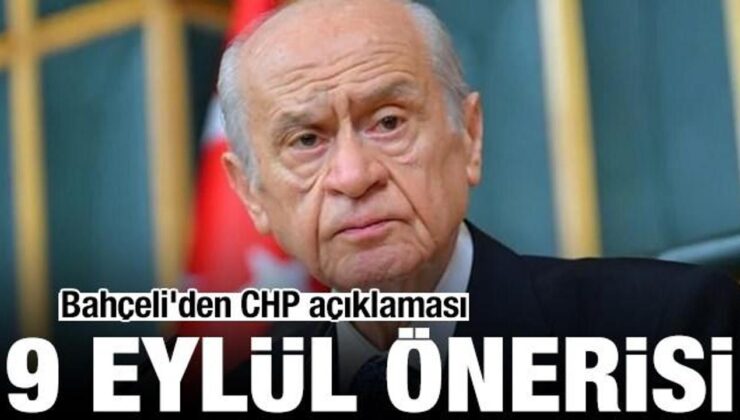 Bahçeli’den CHP açıklaması! Kurultay için 9 Eylül önerisi