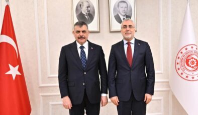 Bakan Çiftçi, Bakan Işıkhan’ı ziyaret etti