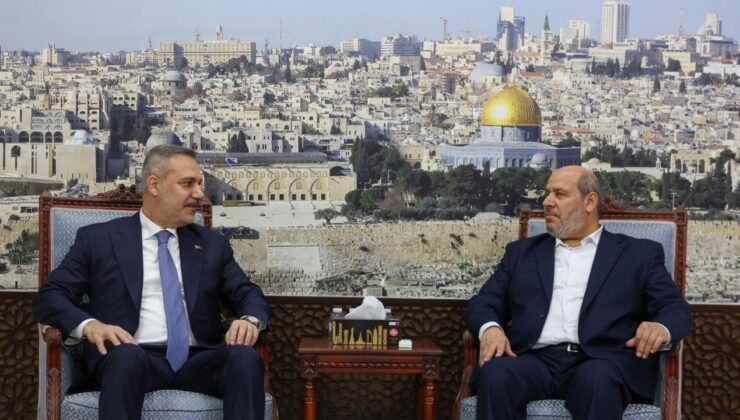 Bakan Fidan, Katarlı bakan Al Thani ile bir araya geldi