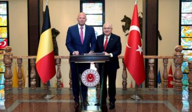 Bakan Güler, Belçikalı mevkidaşı Francken ile görüştü