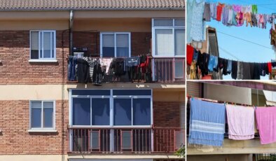 Balkona çamaşır asmak yasaklandı: Para cezası verilecek