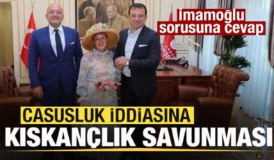 Casusluk iddiasına kıskançlık savunması! Ekrem İmamoğlu sorusuna cevap