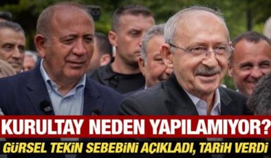 CHP’de kurultay neden yapılamıyor? Gürsel Tekin tek tek açıkladı, tarih verdi!