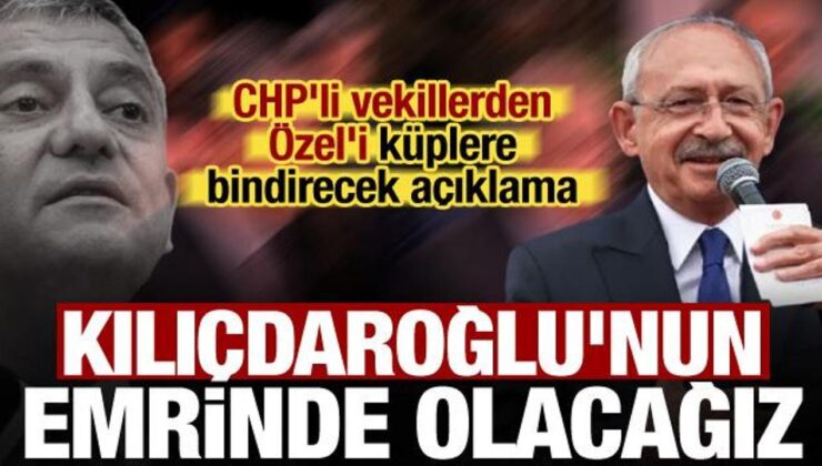 CHP’de yeni dönem! Vekillerden peş peşe açıklama: Kılıçdaroğlu ile yola devam…
