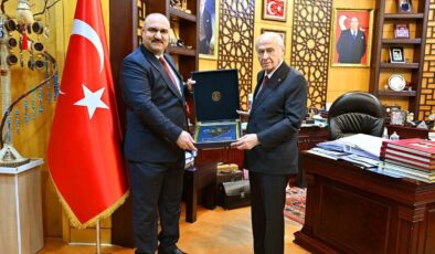 Devlet Bahçeli, Kerkük’ün ilk Türkmen valisini kabul etti