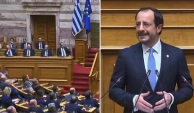 GKRY lideri Yunan parlamentosundan Türkiye’ye saldırdı: AB’ye ‘harekete geçin’ çağrısı yaptı