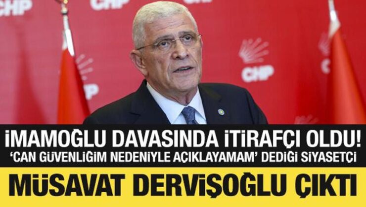 İmamoğlu davasında itirafçı olan Yalçınkaya’nın ifadesindeki isim Müsavat Dervişoğlu çıktı