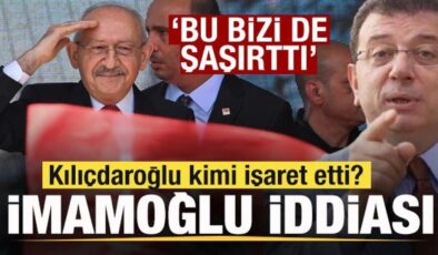 Kılıçdaroğlu kimi işaret etti? Ekrem İmamoğlu iddiası