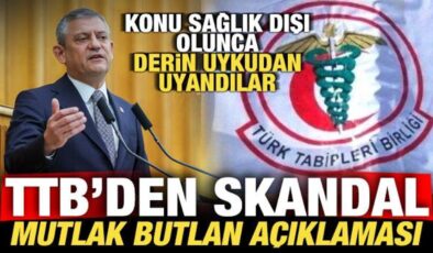 Konu sağlık dışı olunca derin uykudan uyandılar! TTB’den skandal mutlak butlan açıklaması