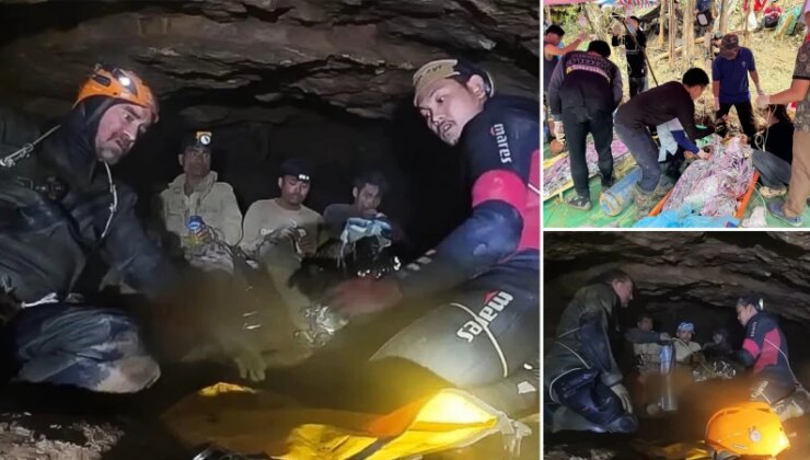 Laos’ta mağara mucizesi: Mahsur kalan madenciler kendi imkanlarıyla kurtuldu