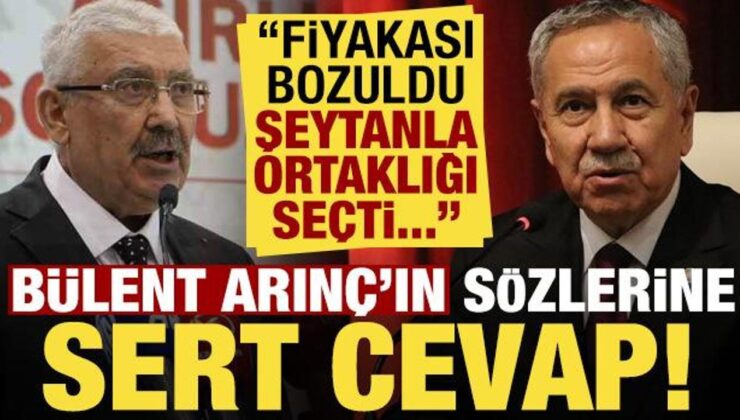 MHP’li Semih Yalçın’dan Bülent Arınç’a sert cevap: Şeytanla ortaklığı seçti…