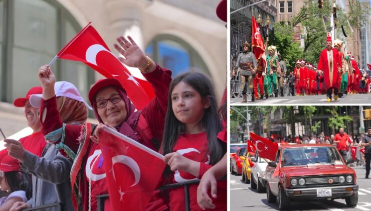 New York’ta 43. Türk Günü Yürüyüşü coşkuyla kutlandı: Binlerce kişi bir aradaydı