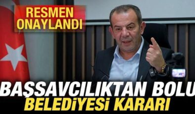 Son dakika: Başsavcılıktan Bolu Belediyesi kararı! Resmen onaylandı