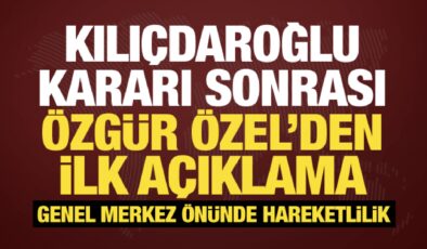 Son dakika: CHP’de hareketlilik! Özgür Özel’den ilk açıklama: Acil koduyla çağırdı