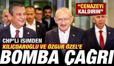 Sürpriz CHP çıkışı! Kılıçdaroğlu ve Özgür Özel’e bomba çağrı! ‘Cenazeyi kaldırın’