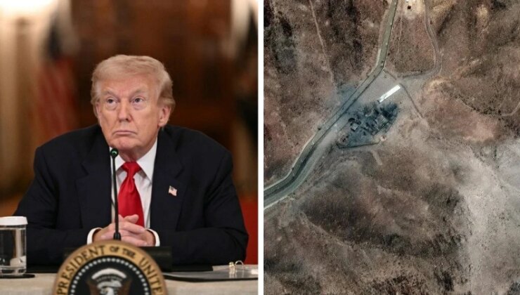 Trump yine tehdit savurdu: İran’da zenginleştirilmiş uranyumun bulunduğu tesisi gözetim altında tutuyoruz