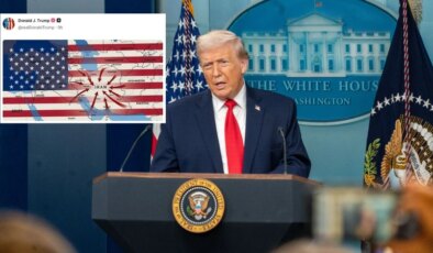 Trump’tan çarpıcı İran paylaşımı: Orta Doğu haritasındaki görsel dikkat çekti