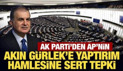 AK Parti’den AP’nin Akın Gürlek’e yaptırım hamlesine sert tepki