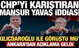 Ankara’yı karıştıran Mansur Yavaş iddiası! Kılıçdaroğlu ile görüştü mü? Jet yanıt geldi