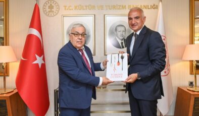 Bakan Ersoy, Rusya Büyükelçisi Verşinin’i kabul etti