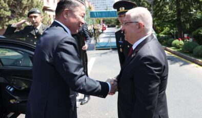 Bakan Güler, Moğol mevkidaşı Batlut ile bir araya geldi