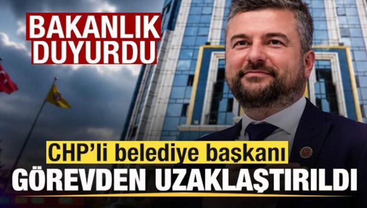 Bakanlık duyurdu! CHP’li belediye başkanı Görkem Duman görevden uzaklaştırıldı