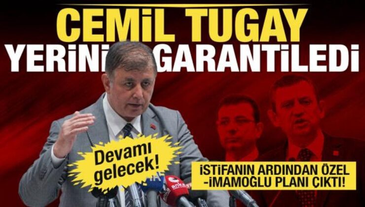 Cemil Tugay’ın istifası için çarpıcı yorum: Yeni parti için planlı bir hamle