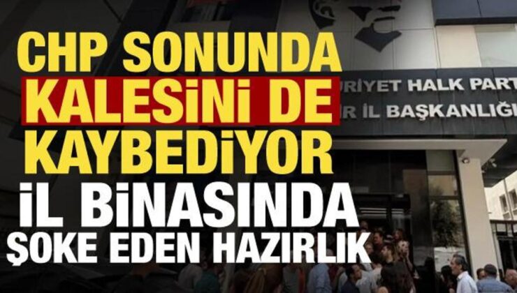CHP İzmir’de kriz büyüyor! Paralel İl Başkanlığı binası hazırlığı