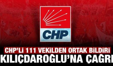 CHP milletvekillerinden olağanüstü kurultay çağrısı: 111 vekil imza attı