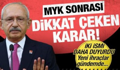 CHP’de 2 il başkanı daha görevden alındı!