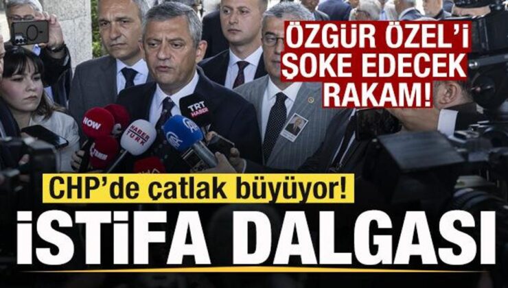 CHP’de istifa dalgası! Gürsel Tekin açıkladı! Özgür Özel’i şoke edecek rakam