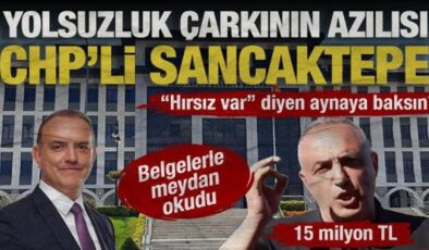 CHP’li CHP’ye isyan ediyor! Rüşvet çarkının yeni ismi CHP’li Sancaktepe Belediyesi