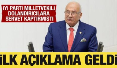 Dolandırılan İYİ Parti milletvekilinden ilk açıklama