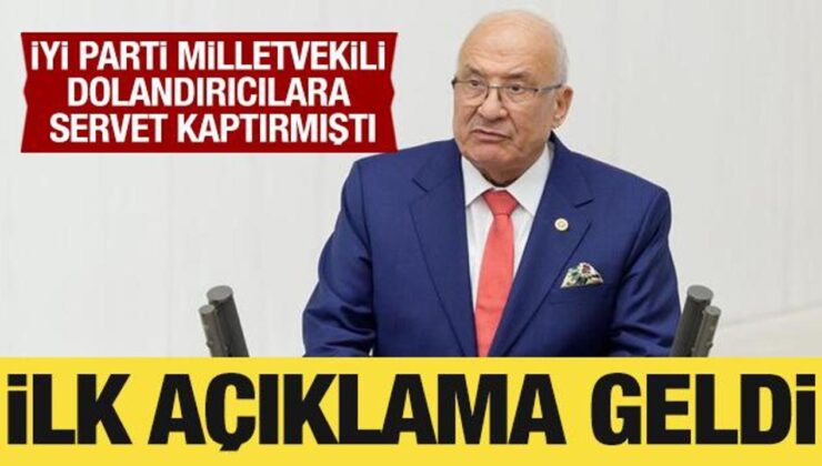 Dolandırılan İYİ Parti milletvekilinden ilk açıklama