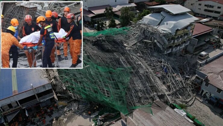 Filipinler’de inşaat halindeki binanın çökmesi sonucu ölenlerin sayısı 17’ye yükseldi
